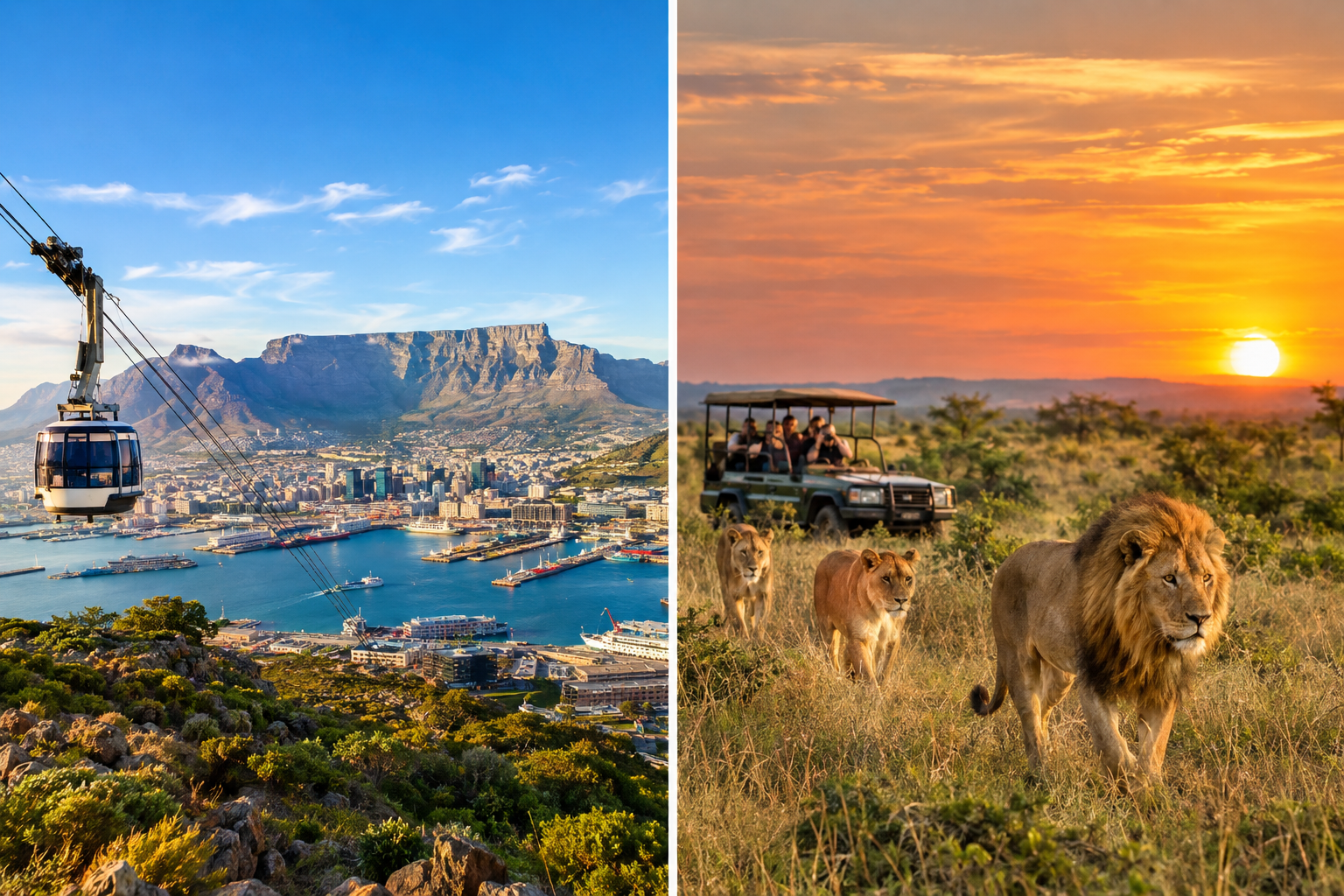 Cape Town & Big Five Safari