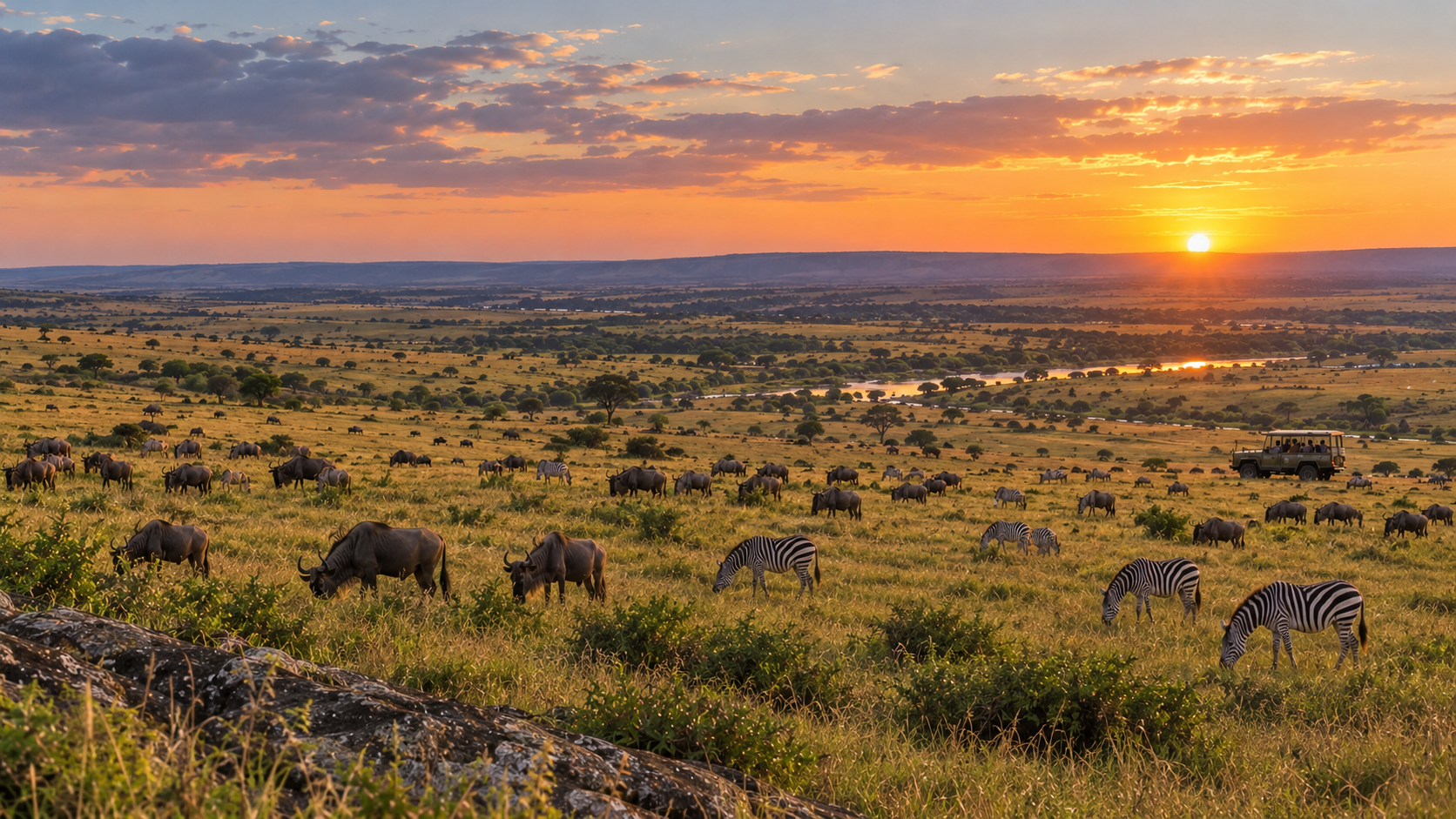 Maasai Mara & Amboseli Safari